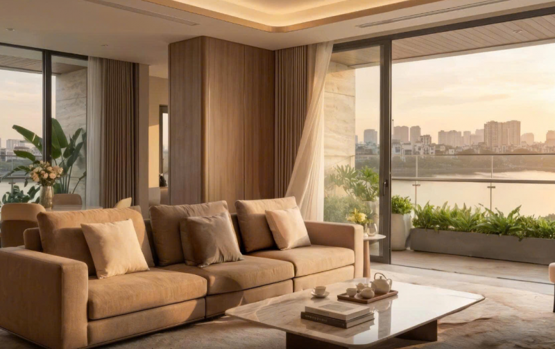 Chỉ từ 109 triệu/m2 bạn đẫ sở hữu ngay một căn hộ hạng sang nội đô bên hồ